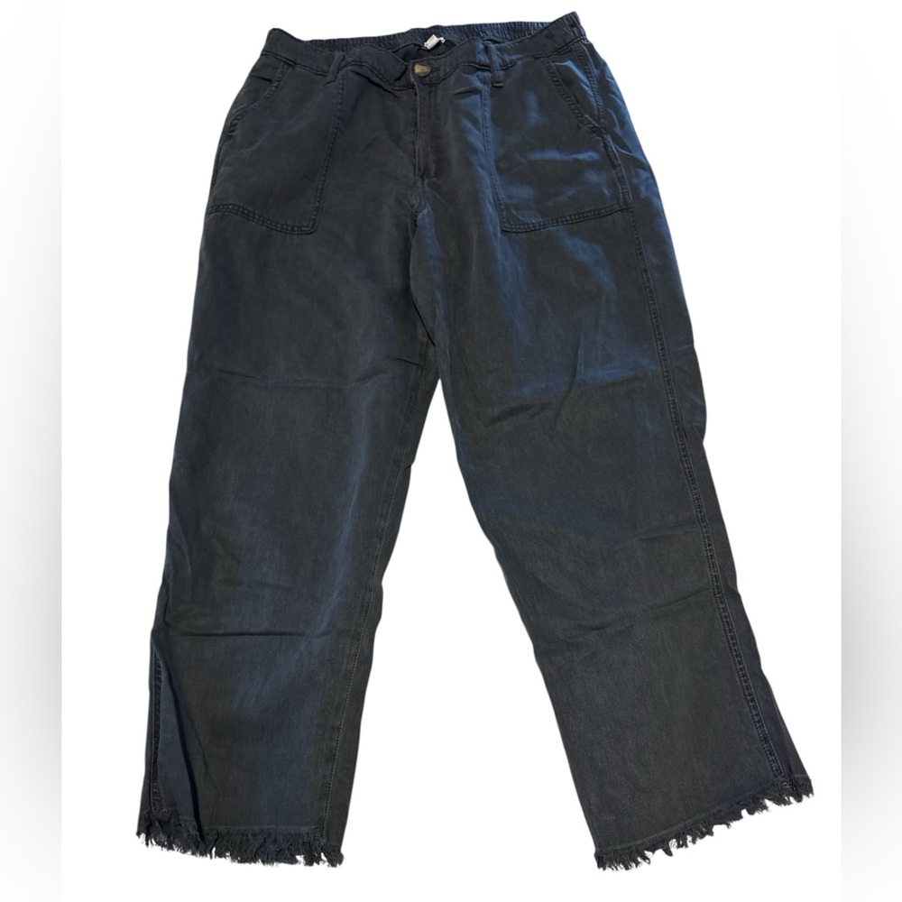 AERIE - Straight Leg Raw Hem Ankle Pants Sz XL